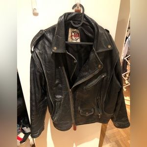 Global Identity Vintage Leather Jacket